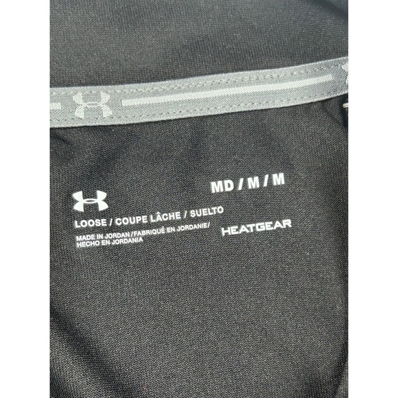 Under Armour Mens HeatGear Loose Fit Quarter Zip Short Sleeve Shirt Medium LOT 2 - Picture 9 of 16